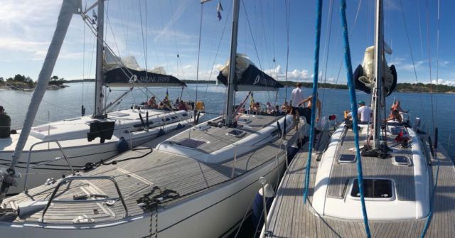 Dagens lunch på Rödkobbsfjärden 🤗☀️⛵️